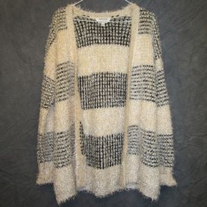 Charming Charlie Furry Cardigan
